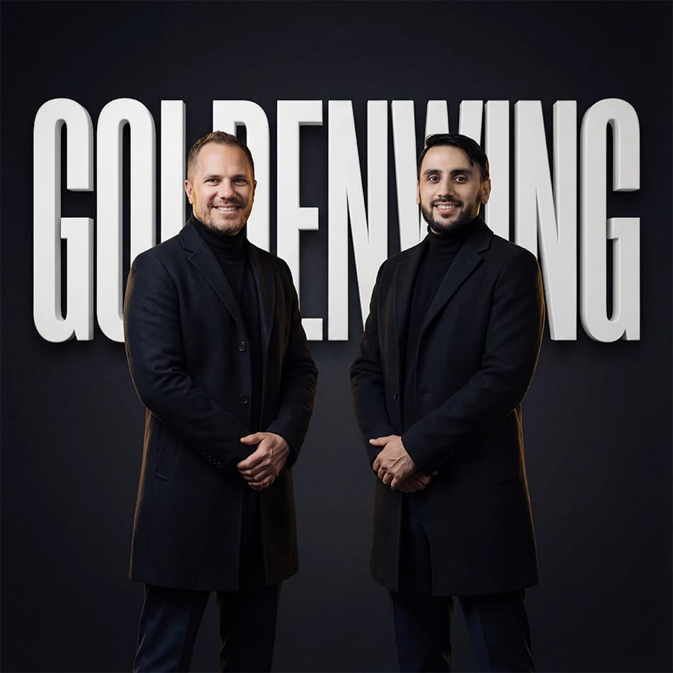 Die Gründer von GoldenWing Creative Studios