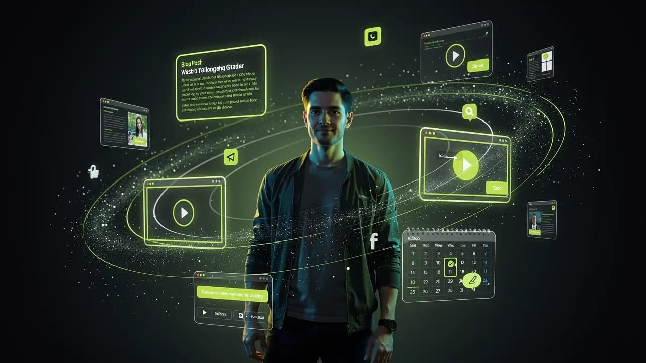 Content Marketing Strategie - Content Kalender Dashboard