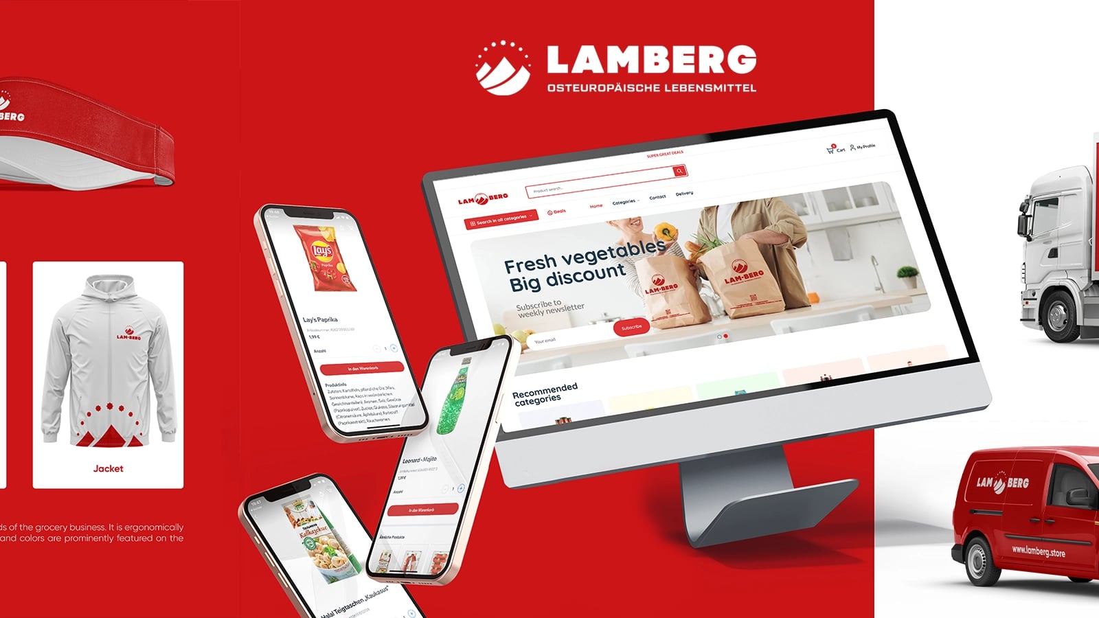 LAMBERG - E-Commerce Erfolgsgeschichte - Projektbild