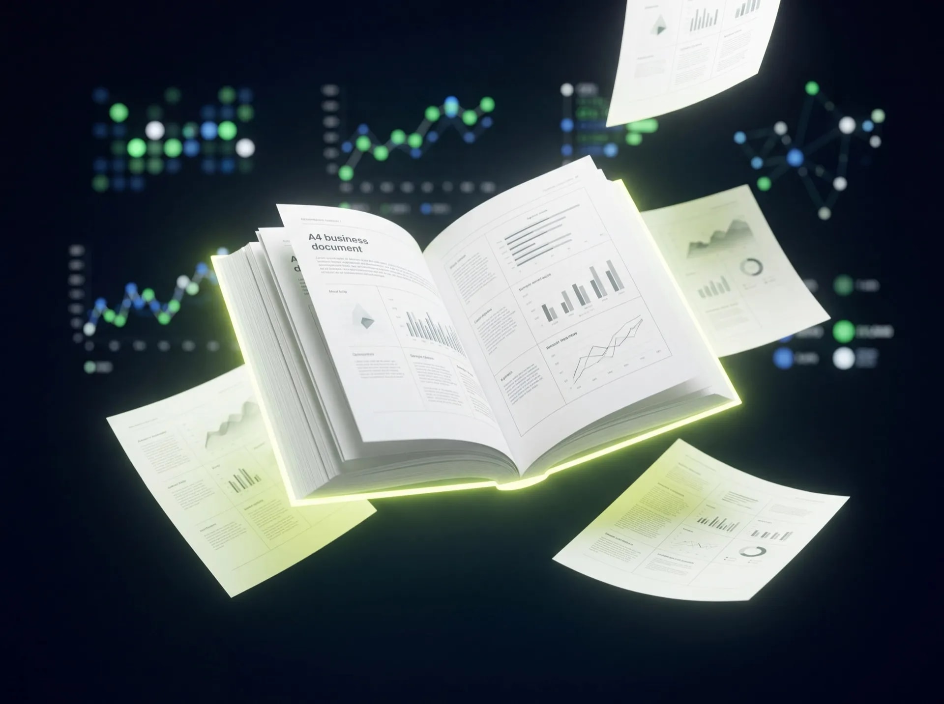 Профессиональный White Paper с визуализацией данных, графиками и KPI — пример структуры B2B-документа