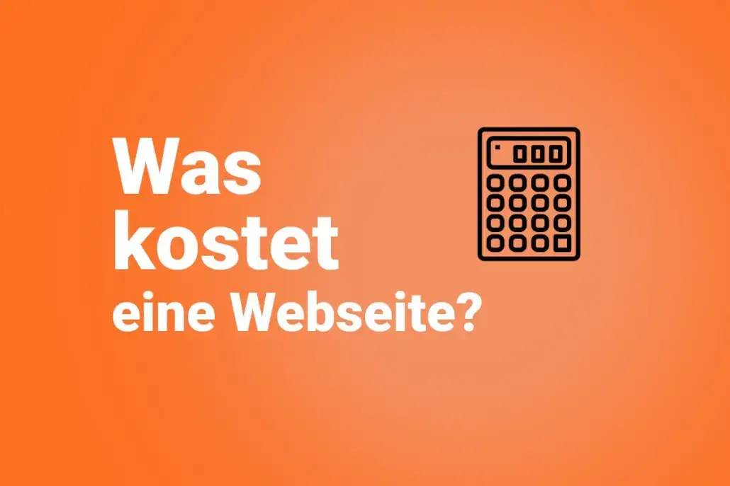 was kostet eine webseite